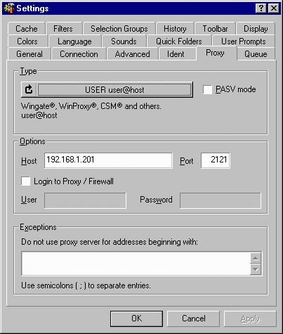 LiveUpdate main screen